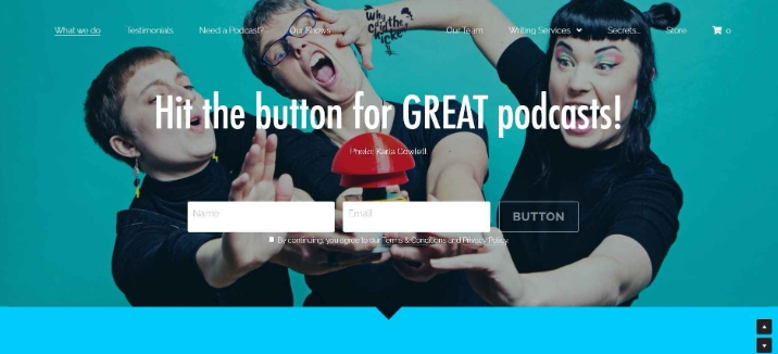 Podcast網站範例 Podcast網站範例